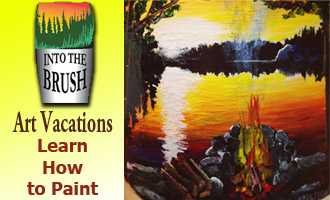 Into the Brush Art Program & Art Retreats